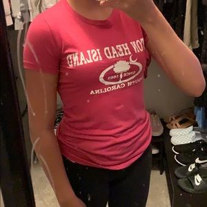 Pink tee